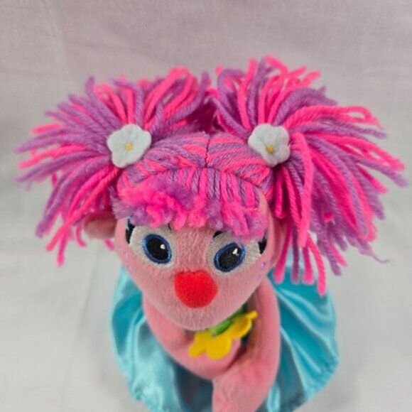Sesame Street Abby Cadabby Plush Doll With Wings & Flower In Hand - Picture 3 of 8